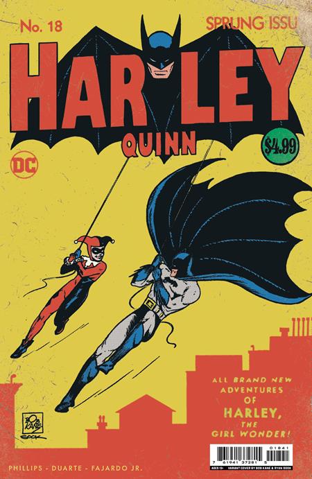 Harley Quinn #18 Detective Comics Homage Card Stock Variant (2022)