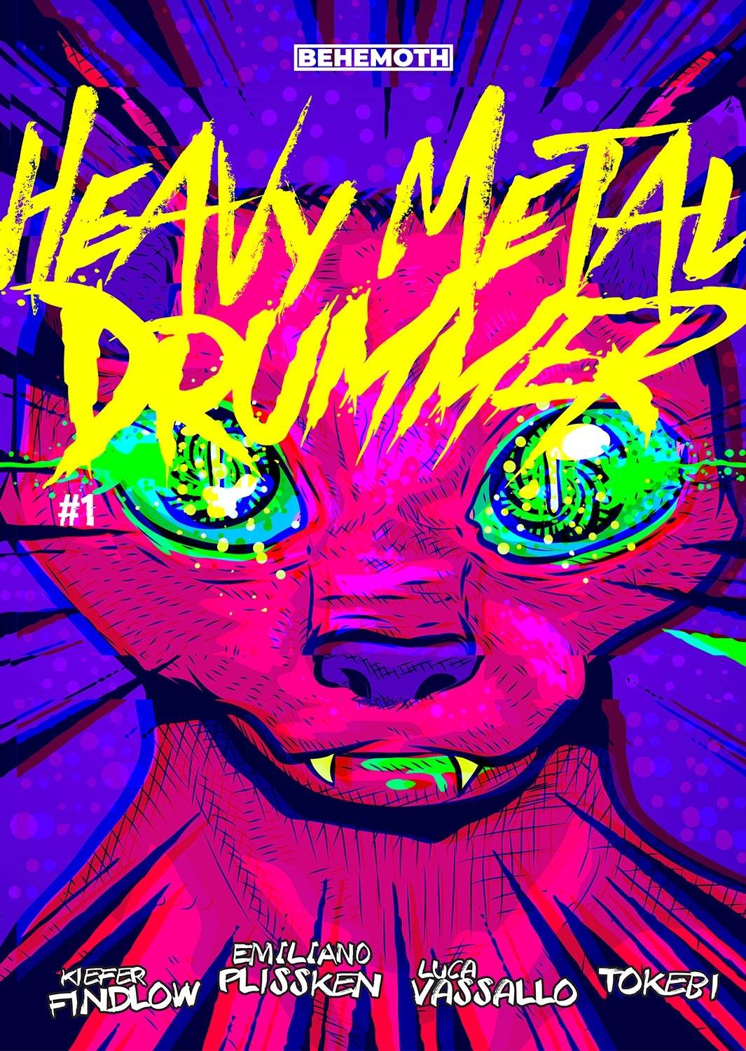 Heavy Metal Drummer #1 CVR B