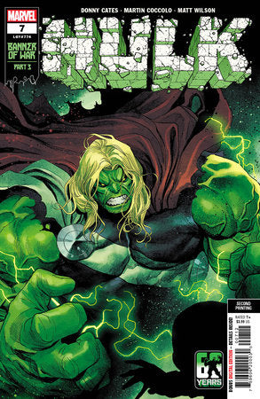 Hulk #7 2nd Print (2022)