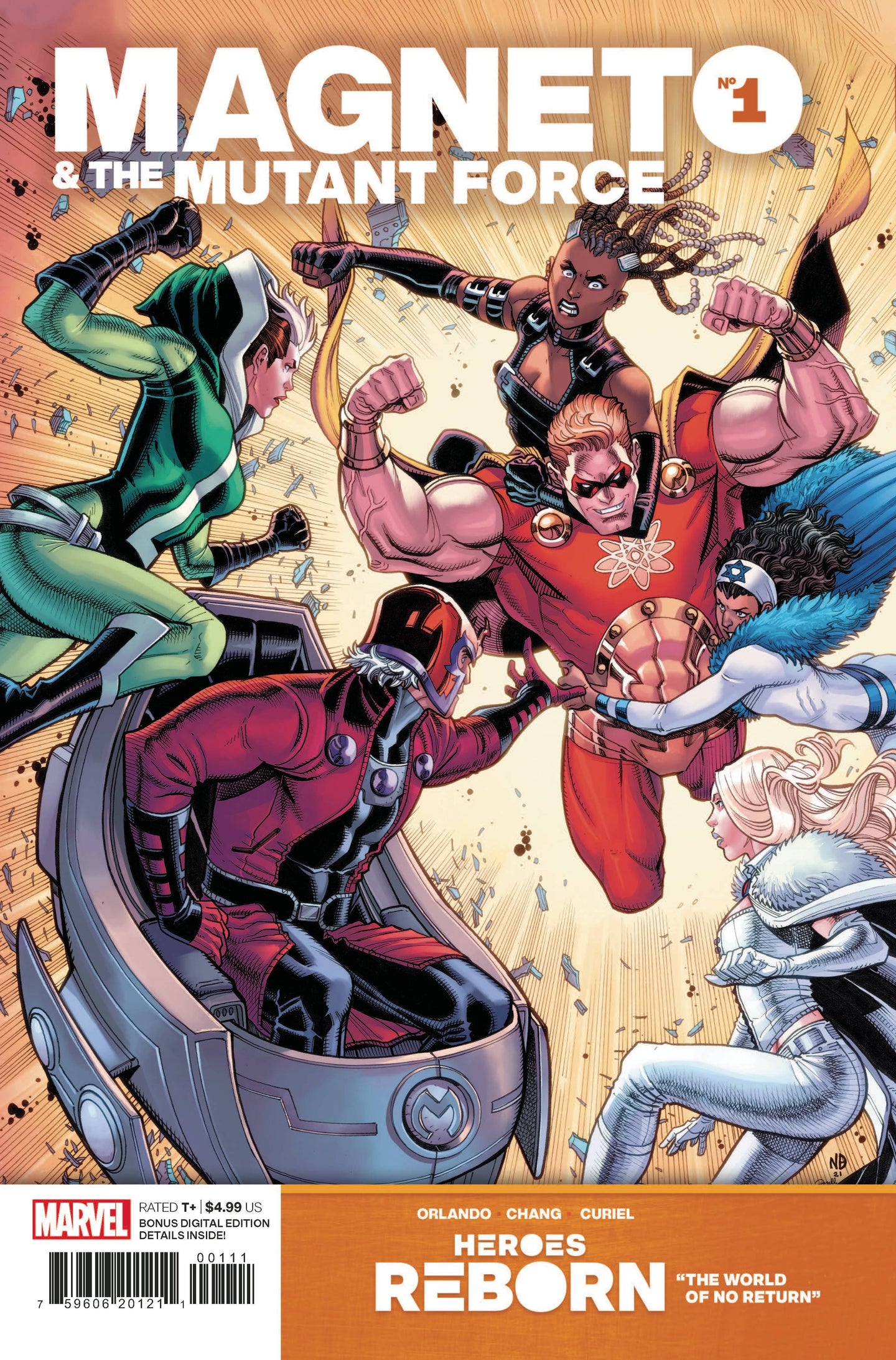 Heroes Reborn Magneto and the Mutant Force #1