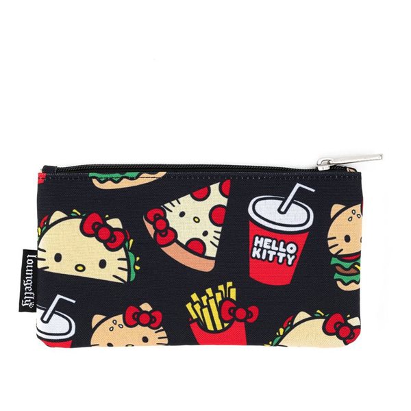 Sanrio Hello Kitty 'Snacks' AOP Nylon Pouch