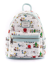 Load image into Gallery viewer, The Peanuts Happy Holidays AOP Mini Backpack
