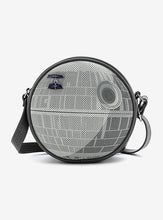 Load image into Gallery viewer, Star Wars Death Star Pin Collector Crossbody Bag
