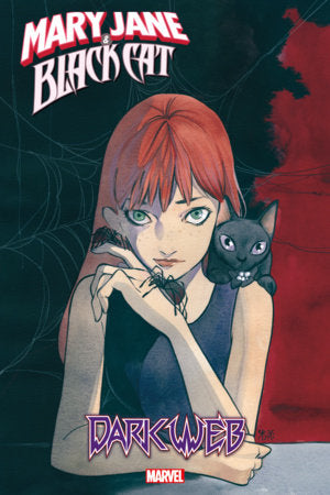 Mary Jane and Black Cat Dark Web #1 Peach Momoko Variant (2022)