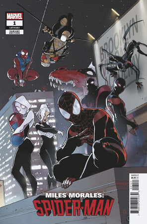 Miles Morales Spider-Man #1 Bengal Connecting Variant (2022)