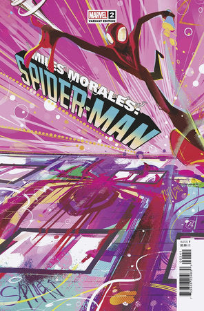 Miles Morales Spider-Man #2 Graffiti Variant (2023)
