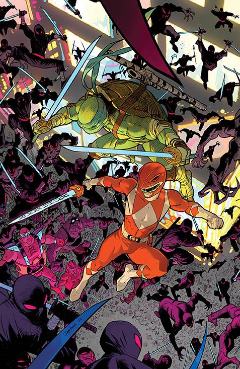 Mighty Morphin Power Rangers Teenage Mutant Ninja Turtles II #1 (of 5) CVR A