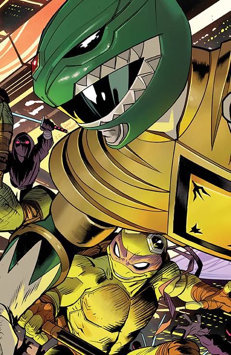 Mighty Morphin Power Rangers Teenage Mutant Ninja Turtles II #1 (of 5) CVR D