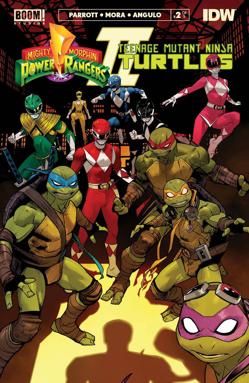 Mighty Morphin Power Rangers Teenage Mutant Ninja Turtles II #2 (of 5) CVR A
