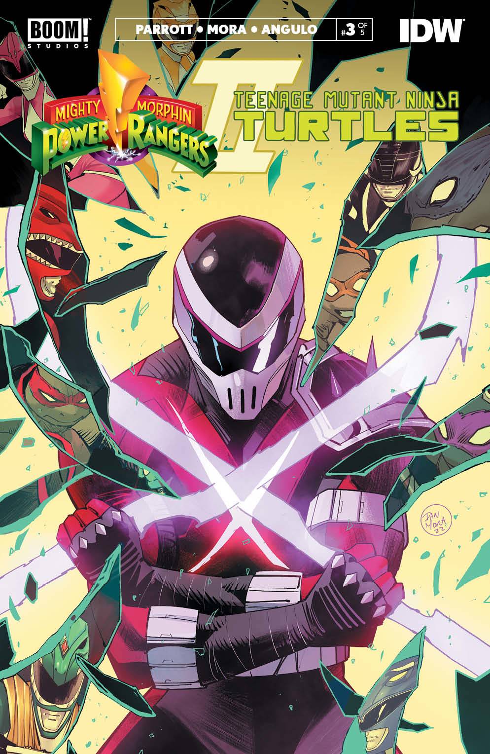 Mighty Morphin Power Rangers Teenage Mutant Ninja Turtles II #3 (of 5) CVR A