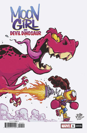 Moon Girl and Devil Dinosaur #1 Skottie Young Variant (2022)