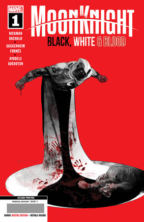 Moon Knight: Black, White and Blood #1 2nd Print