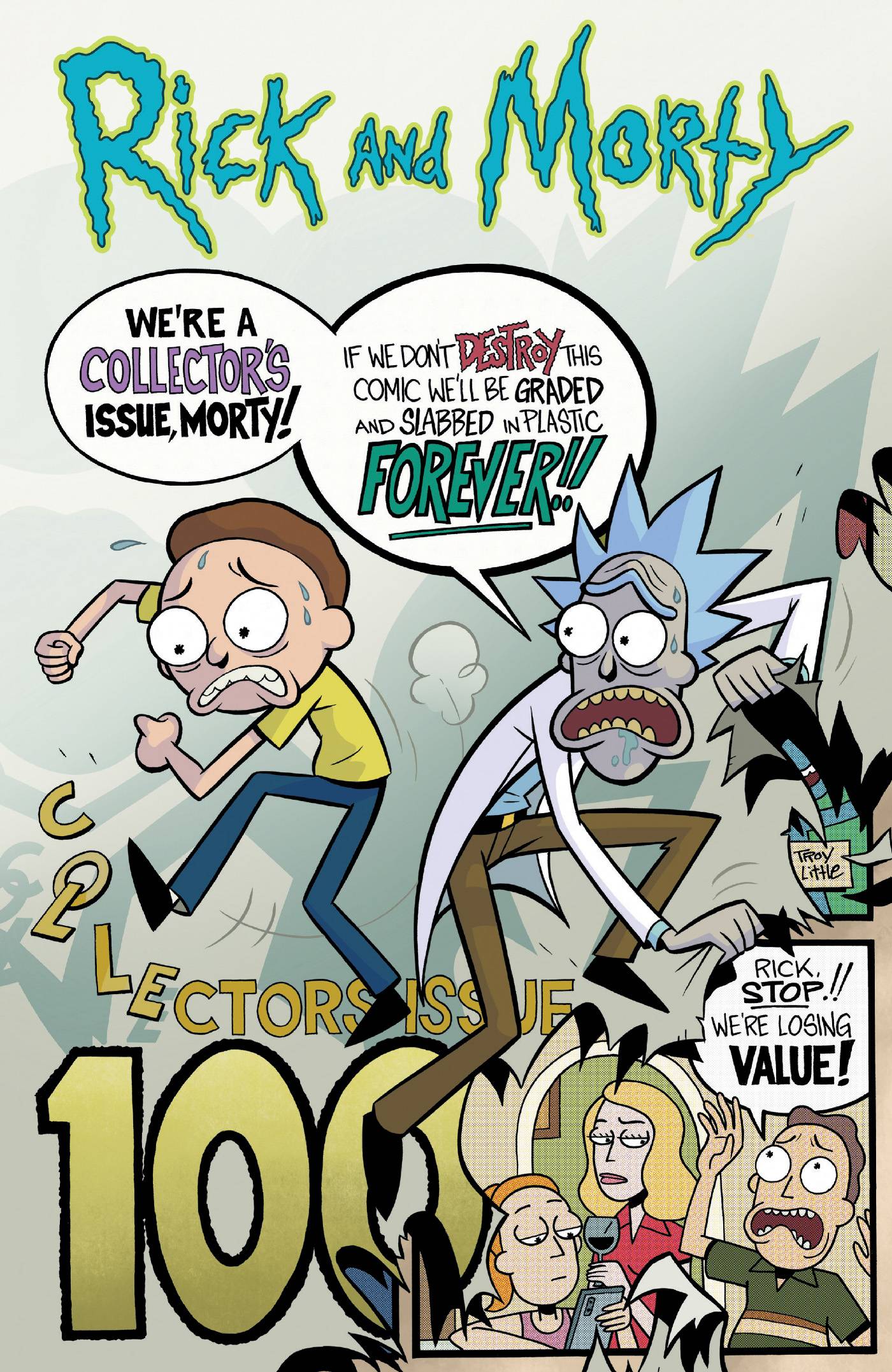 Rick and Morty #100 CVR A