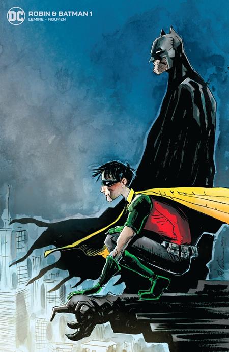 Robin and Batman #1 Jeff Lemire Variant