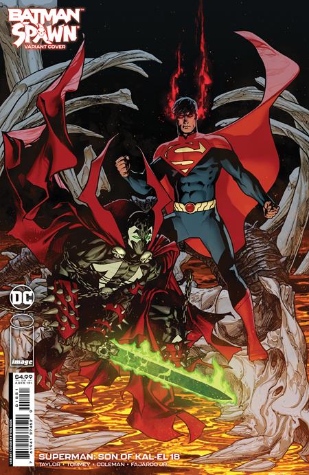 Superman Son of Kal-El #18 Spawn Card Stock Variant