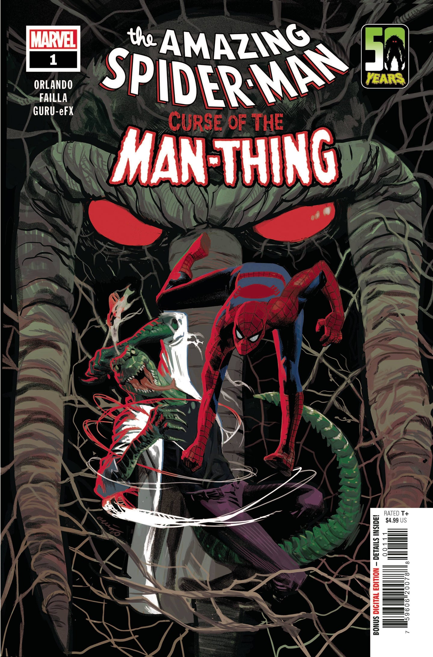 Spider-Man Curse of the Man-Thing #1