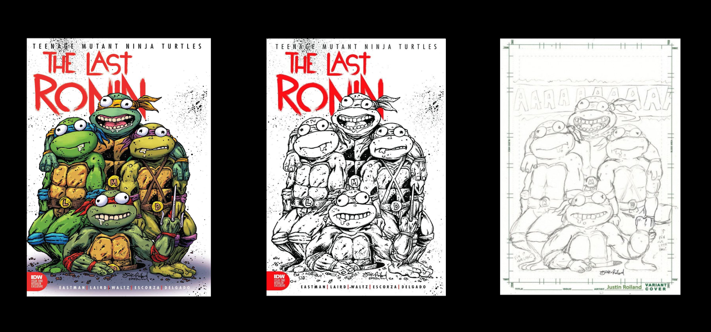 Teenage Mutant Ninja Turtles: The Last Ronin #1 Justin Roiland Set