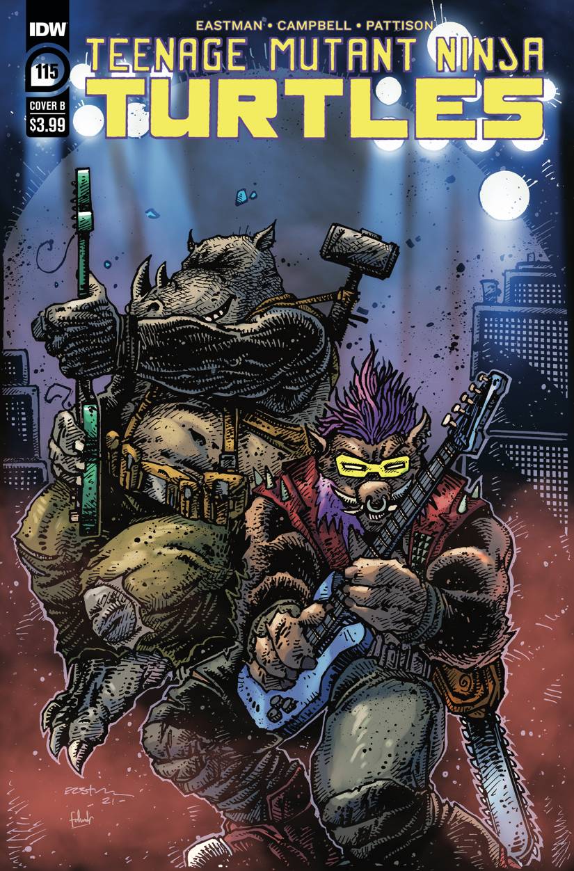 Teenage Mutant Ninja Turtles #115 CVR B