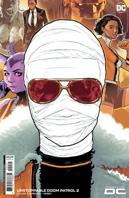 Unstoppable Doom Patrol #2 (of 6) Glow in the Dark Card Stock Variant (2023)