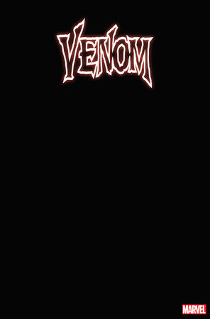 Venom #1 (2021) Black Blank Sketch Cover