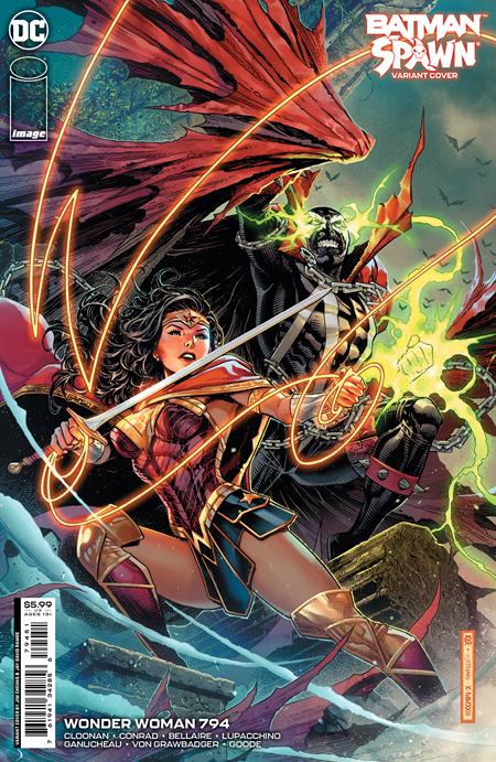 Wonder Woman #794 Spawn Card Stock Variant