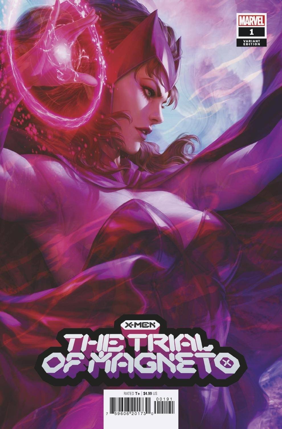 X-Men The Trial of Magneto #1 Artgerm Variant