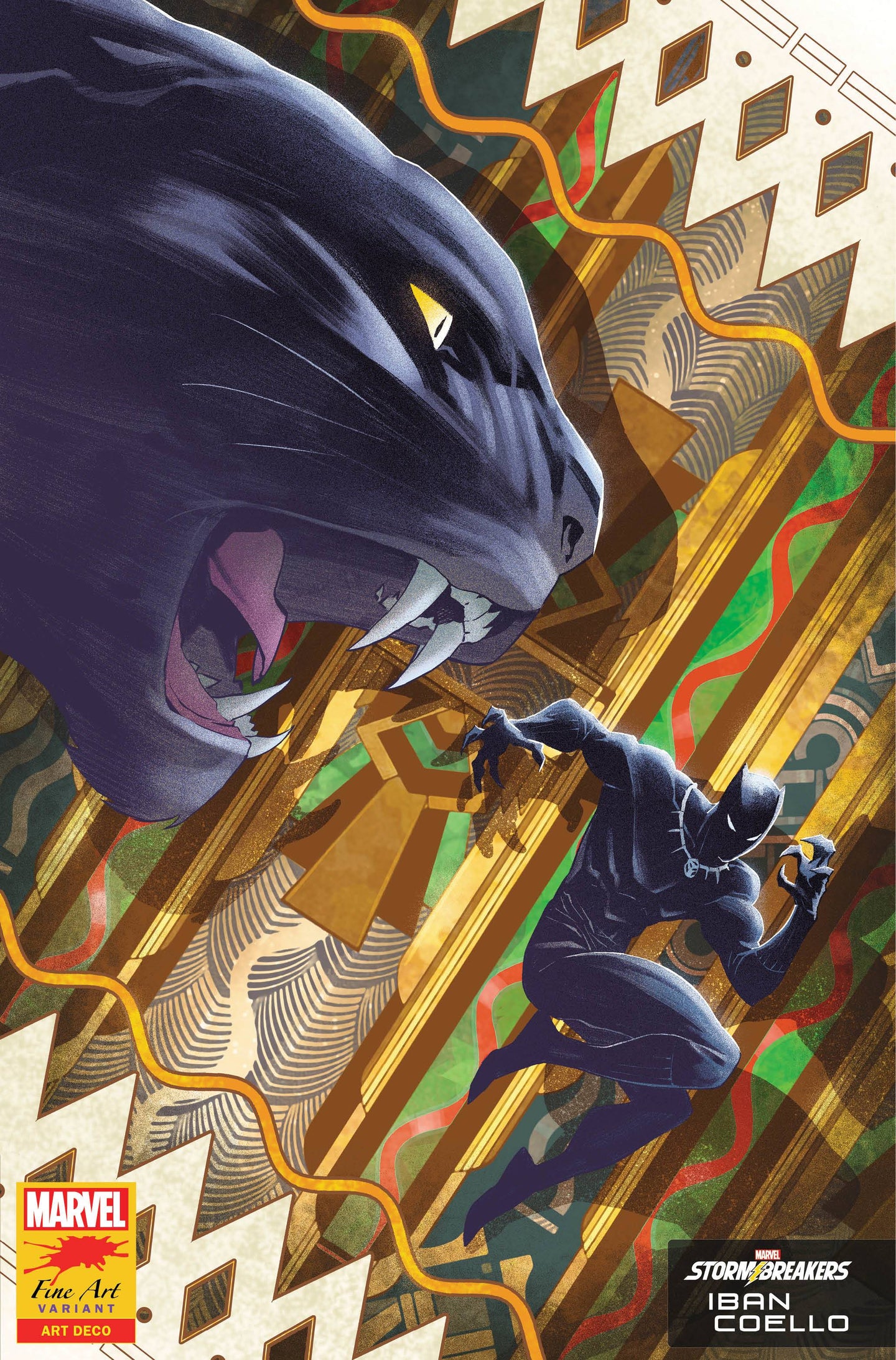 Black Panther #25 Iban Coello Stormbreakers Variant (2021)