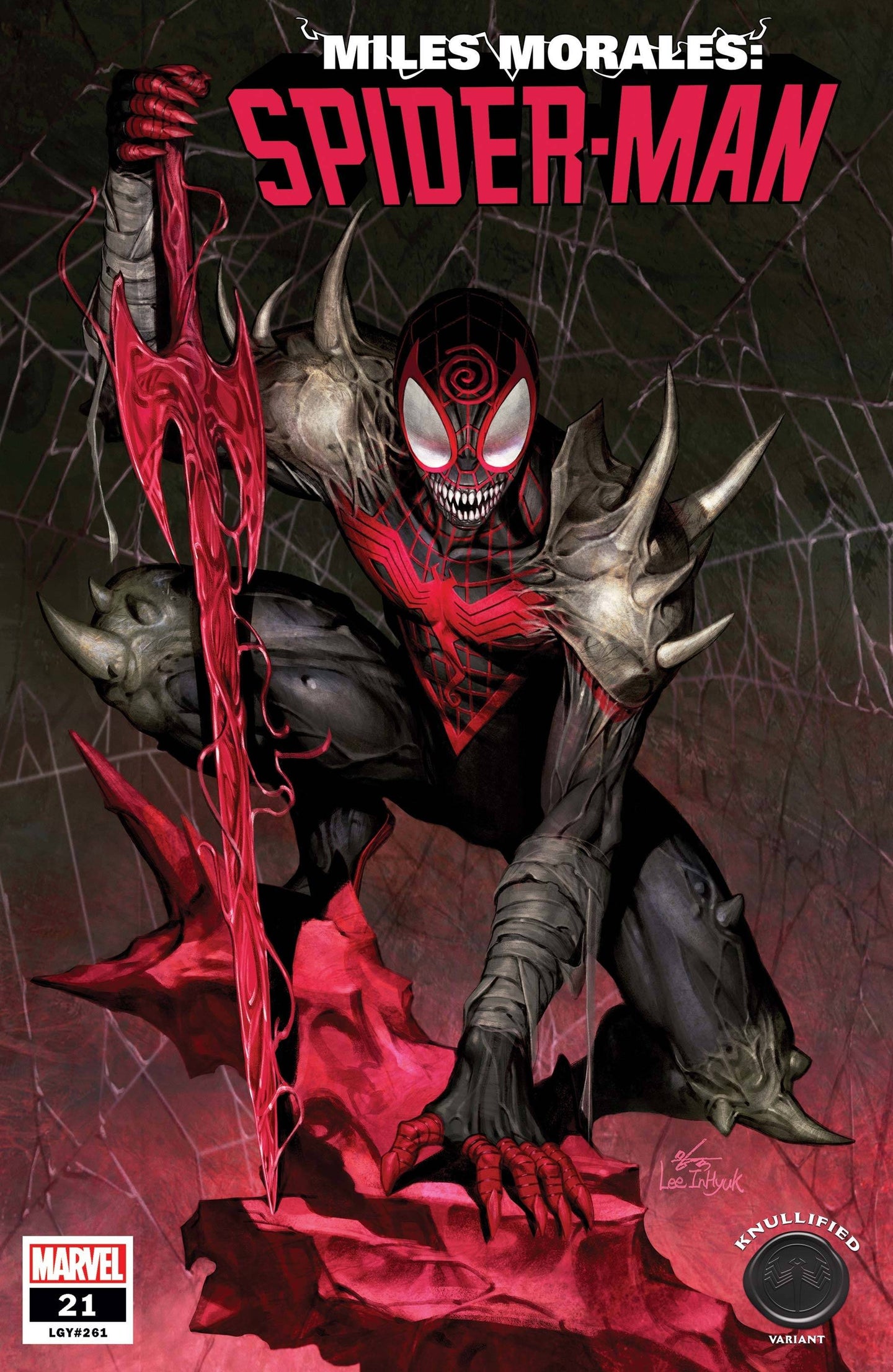Miles Morales Spider-Man #21 Knullified Variant